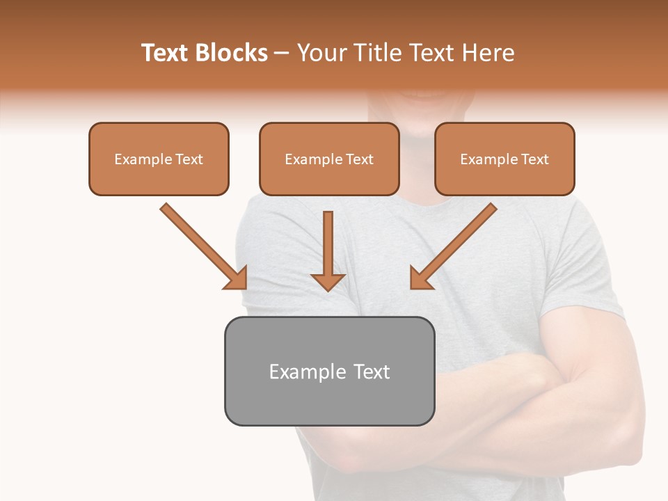 Grandmother Old Holding Hands PowerPoint Template