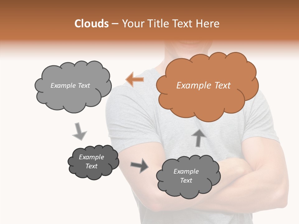 Grandmother Old Holding Hands PowerPoint Template