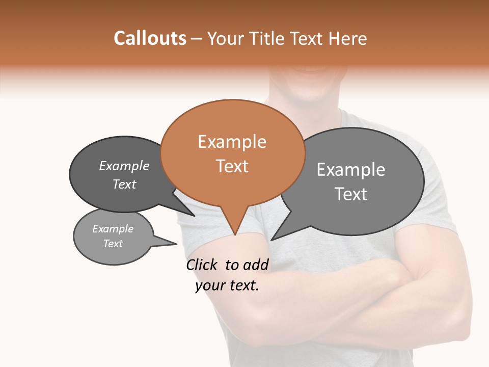 Grandmother Old Holding Hands PowerPoint Template