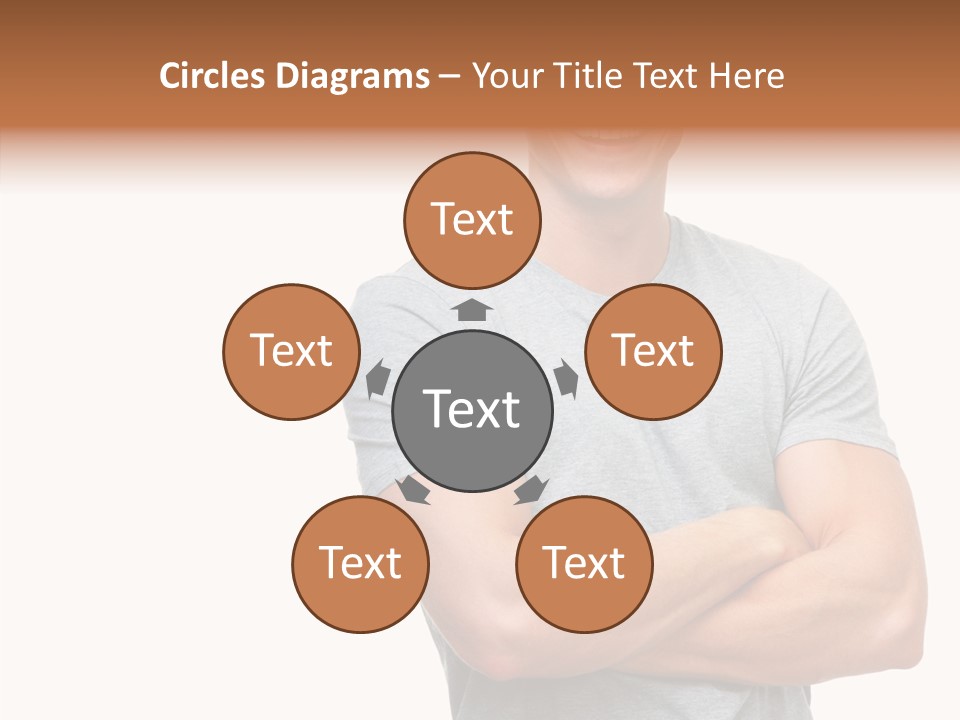 Grandmother Old Holding Hands PowerPoint Template