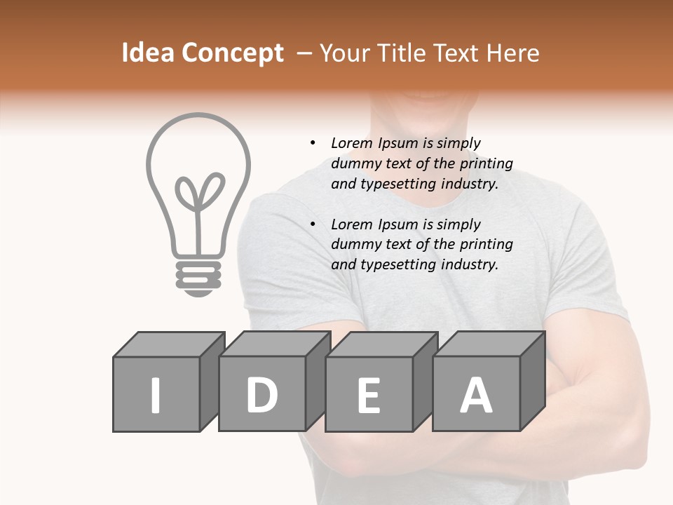 Grandmother Old Holding Hands PowerPoint Template