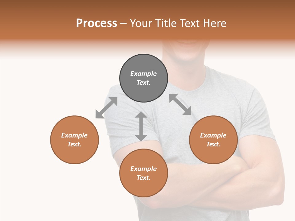 Grandmother Old Holding Hands PowerPoint Template