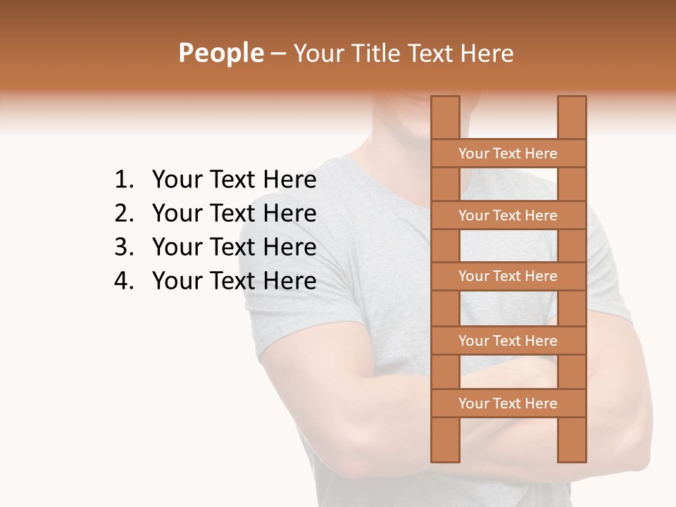 Grandmother Old Holding Hands PowerPoint Template