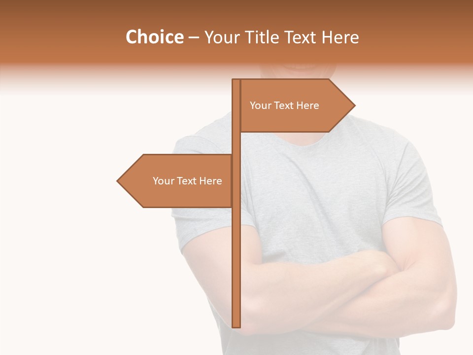 Grandmother Old Holding Hands PowerPoint Template