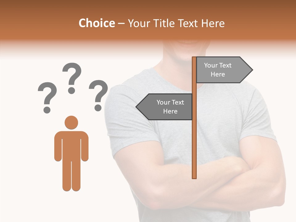 Grandmother Old Holding Hands PowerPoint Template