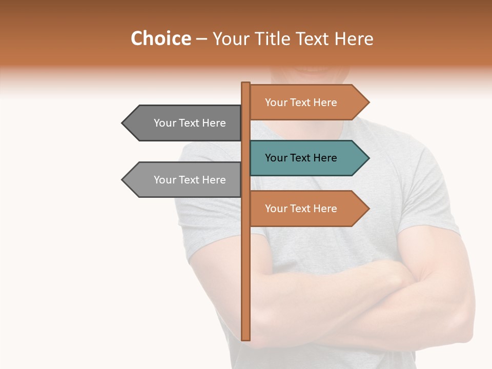 Grandmother Old Holding Hands PowerPoint Template