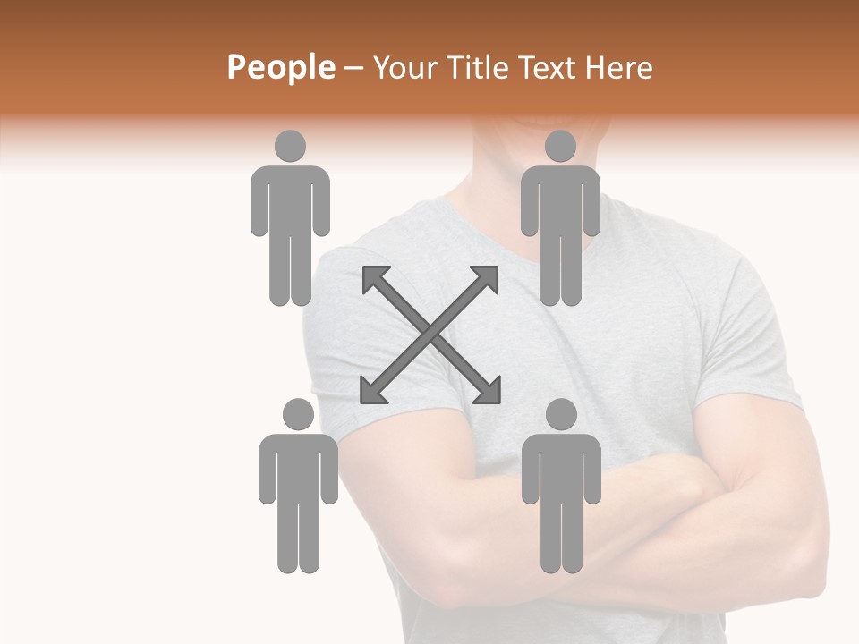 Grandmother Old Holding Hands PowerPoint Template