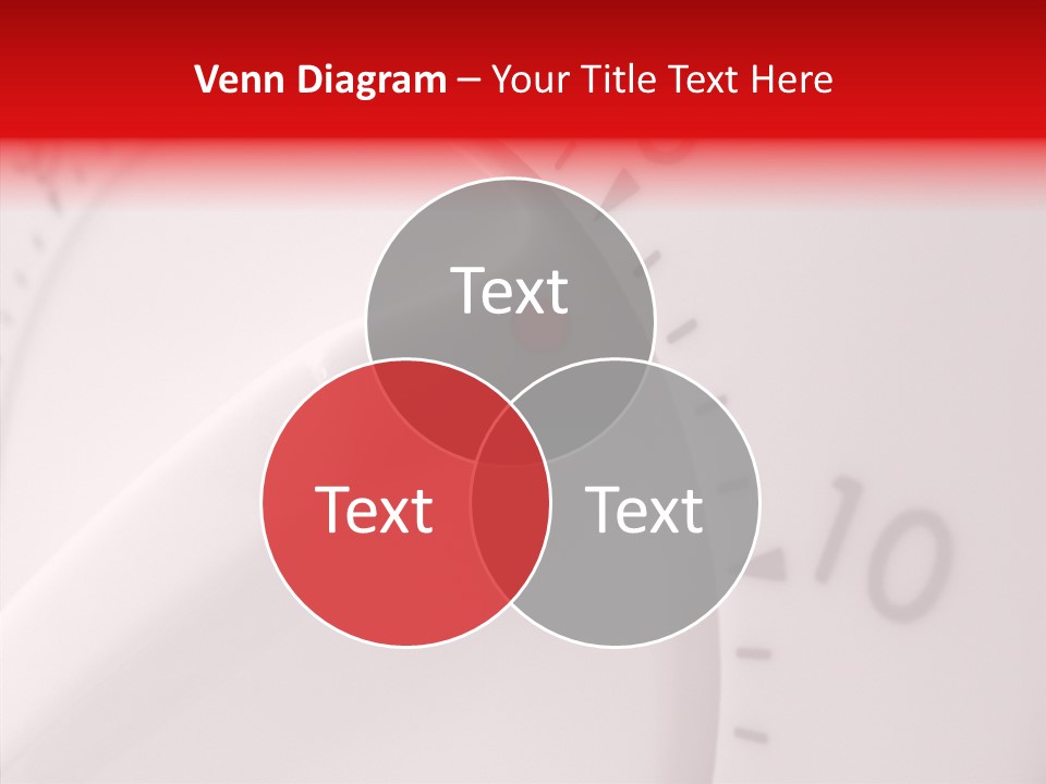Care Grandmother Holding Hands PowerPoint Template