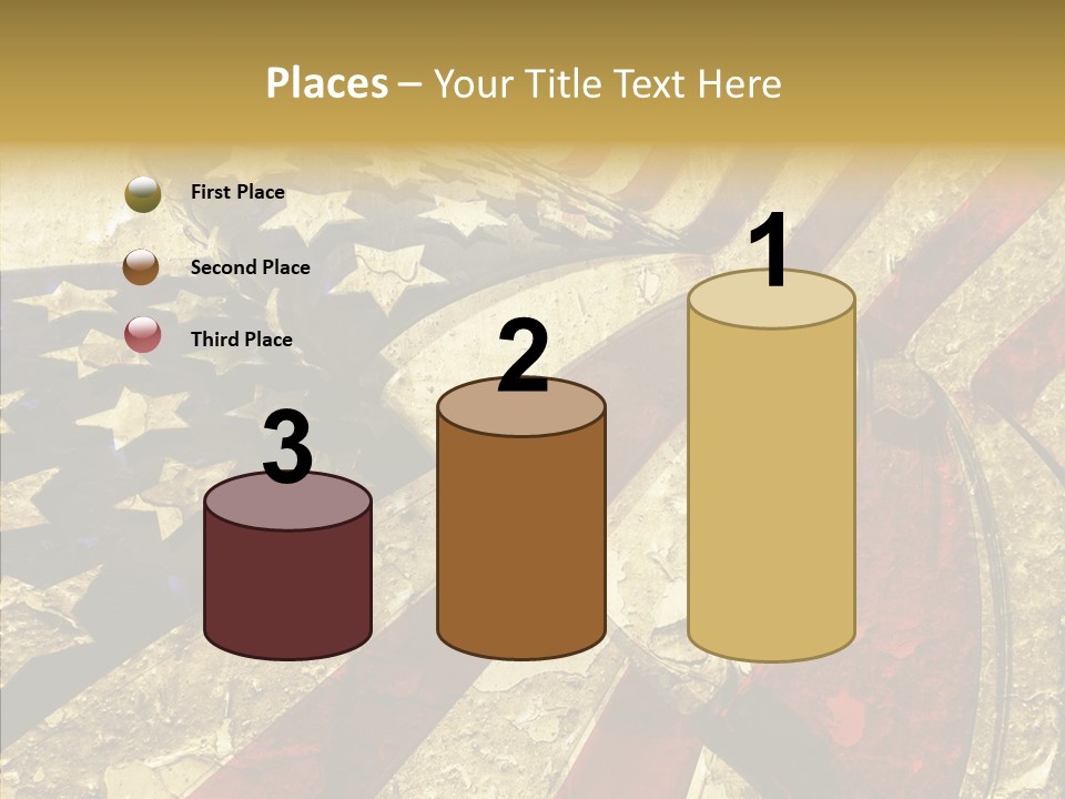 Elderly  White Background PowerPoint Template