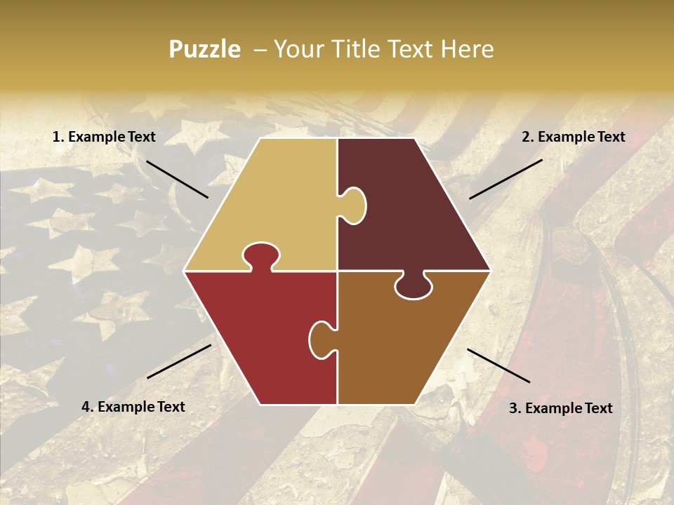 Elderly  White Background PowerPoint Template