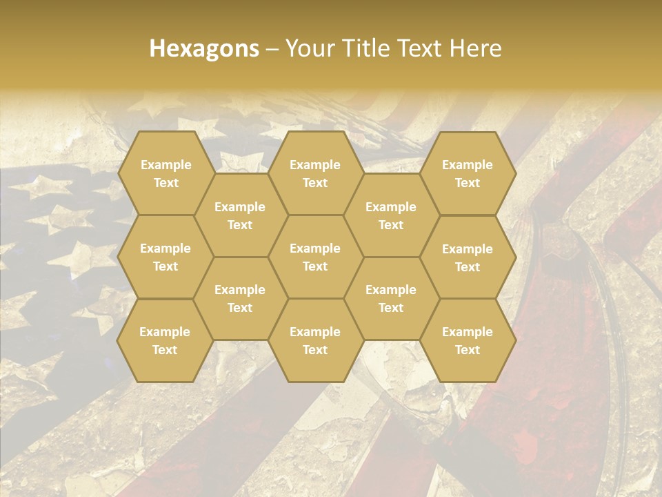 Elderly  White Background PowerPoint Template