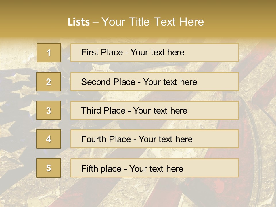 Elderly  White Background PowerPoint Template