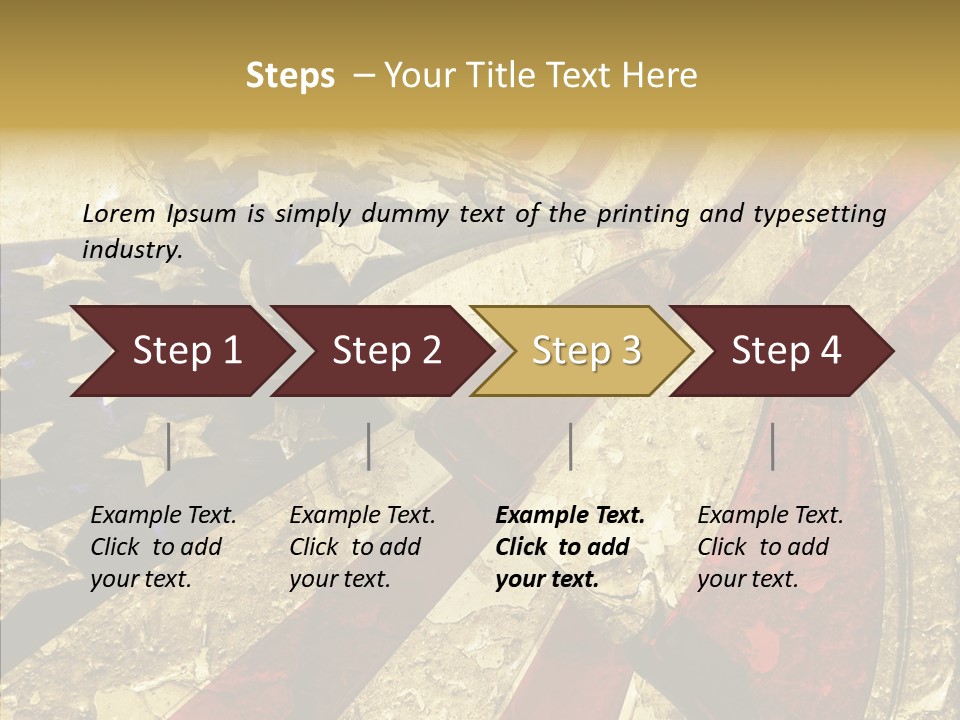Elderly  White Background PowerPoint Template