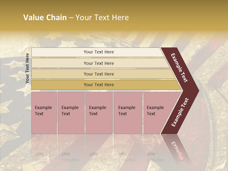 Elderly  White Background PowerPoint Template