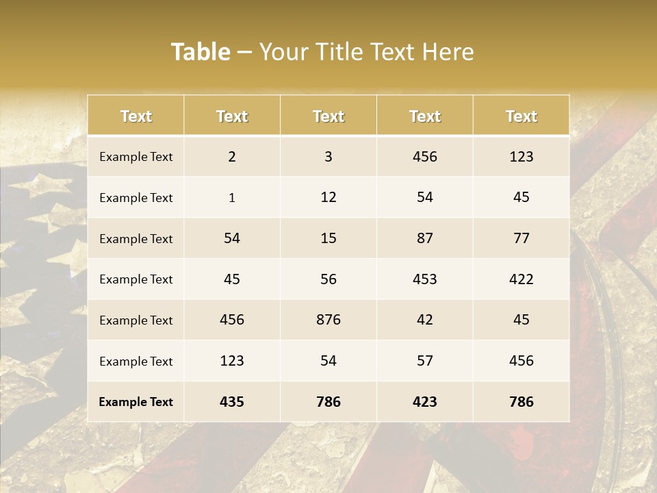 Elderly  White Background PowerPoint Template