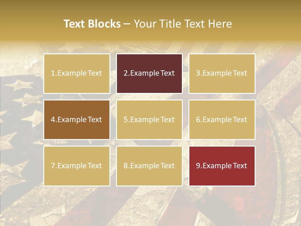 Elderly  White Background PowerPoint Template