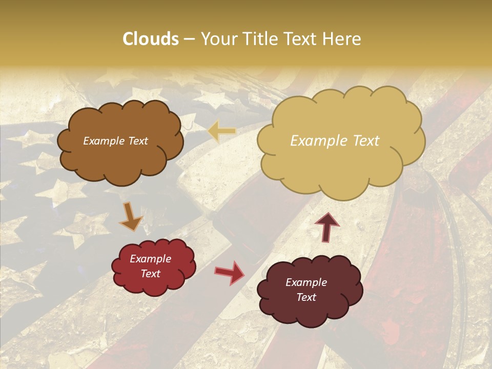 Elderly  White Background PowerPoint Template