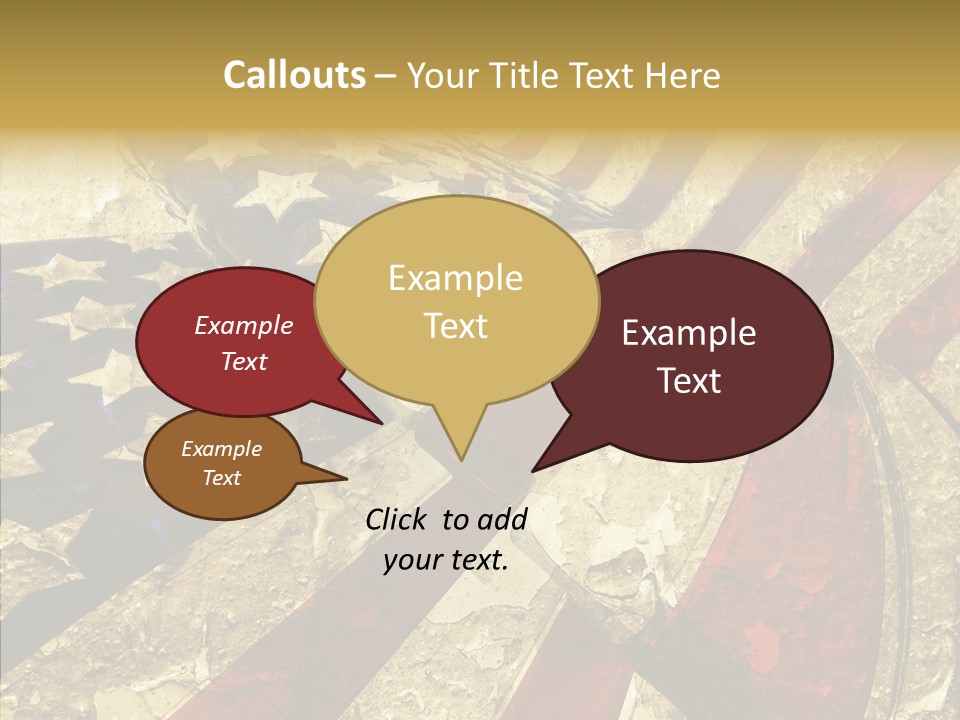 Elderly  White Background PowerPoint Template