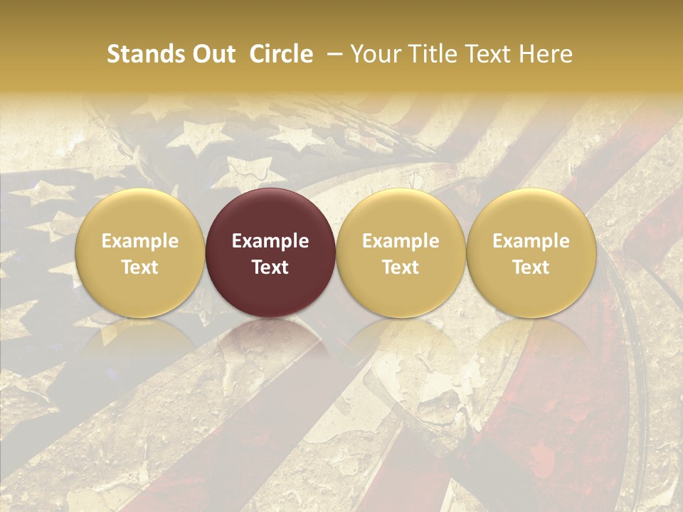 Elderly  White Background PowerPoint Template