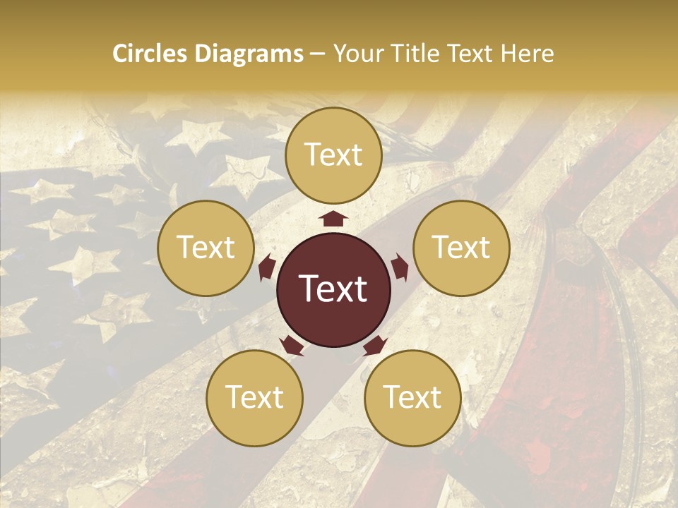 Elderly  White Background PowerPoint Template