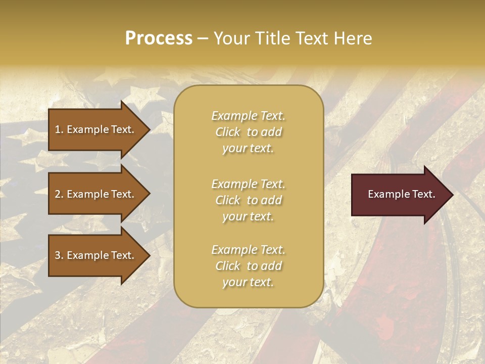 Elderly  White Background PowerPoint Template