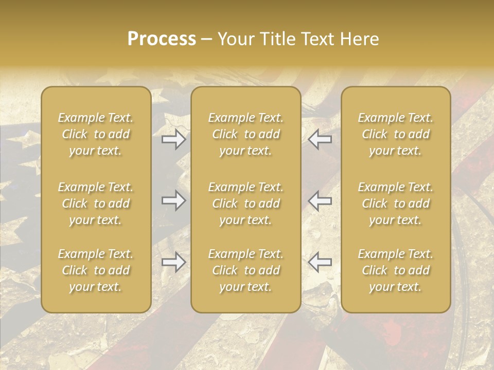 Elderly  White Background PowerPoint Template