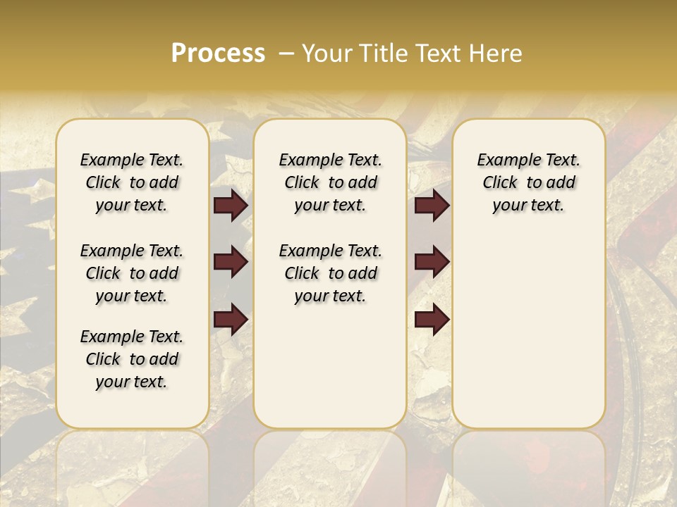 Elderly  White Background PowerPoint Template