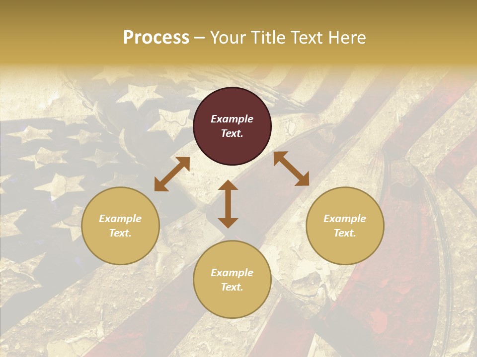 Elderly  White Background PowerPoint Template