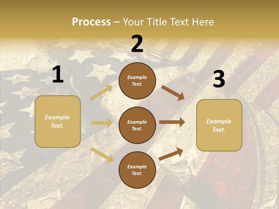 Elderly  White Background PowerPoint Template