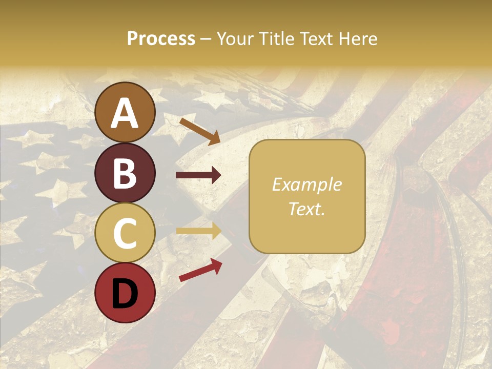 Elderly  White Background PowerPoint Template