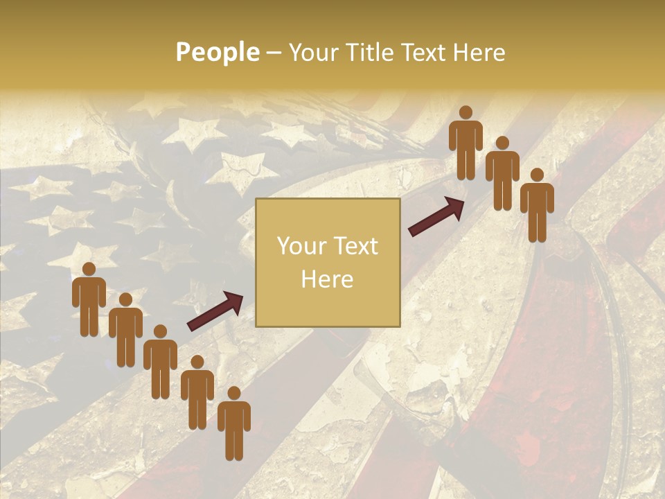 Elderly  White Background PowerPoint Template