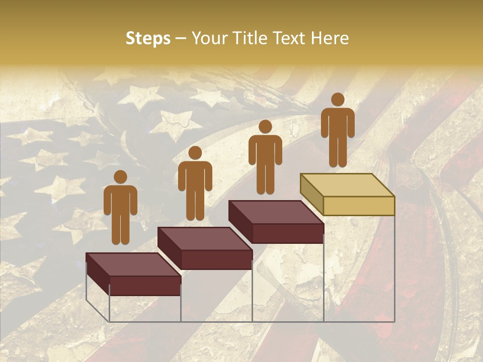 Elderly  White Background PowerPoint Template