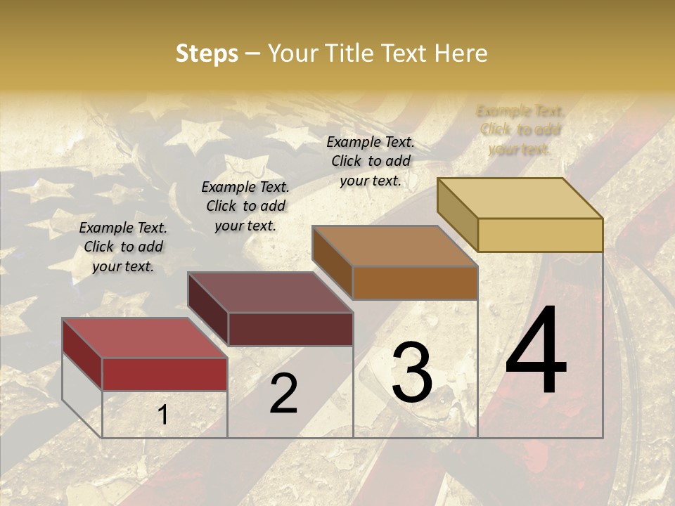 Elderly  White Background PowerPoint Template