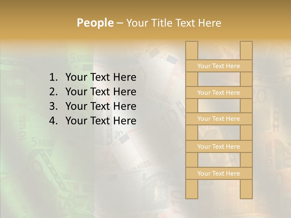 Senior  Togetherness White PowerPoint Template