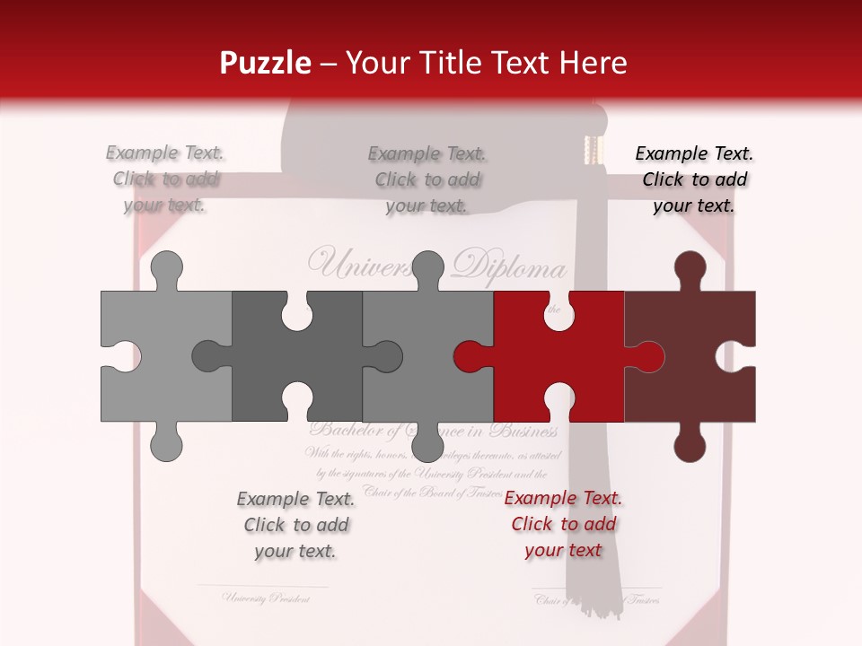 Female Aging Assist PowerPoint Template