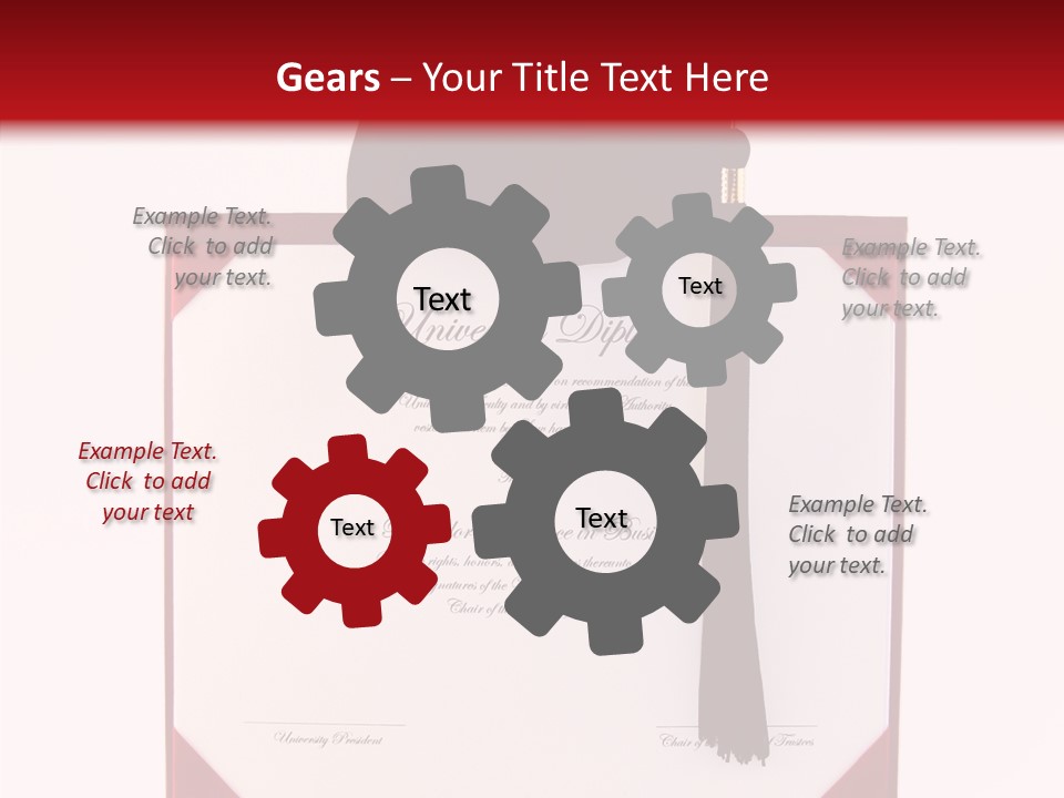 Female Aging Assist PowerPoint Template