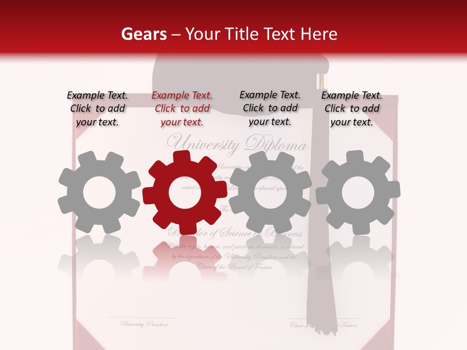 Female Aging Assist PowerPoint Template