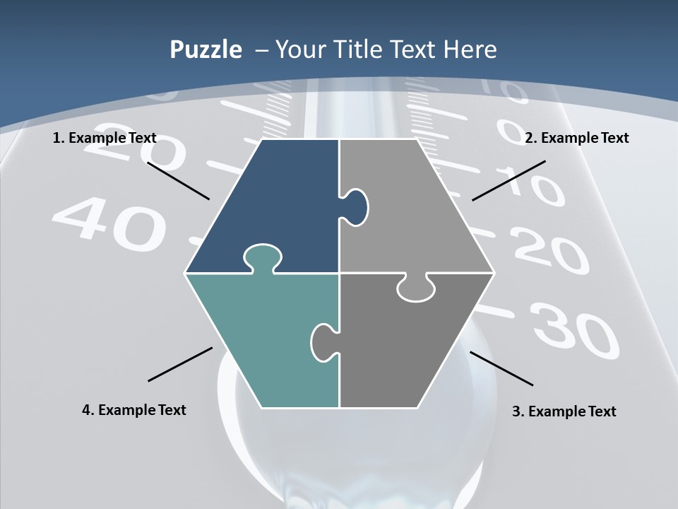 Elderly White Human PowerPoint Template