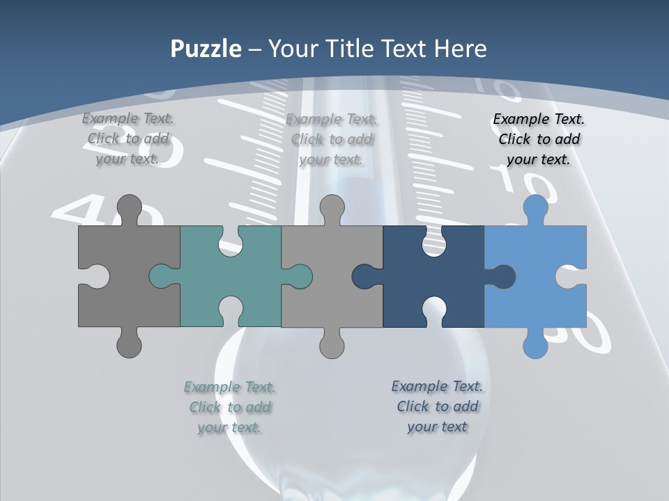 Elderly White Human PowerPoint Template