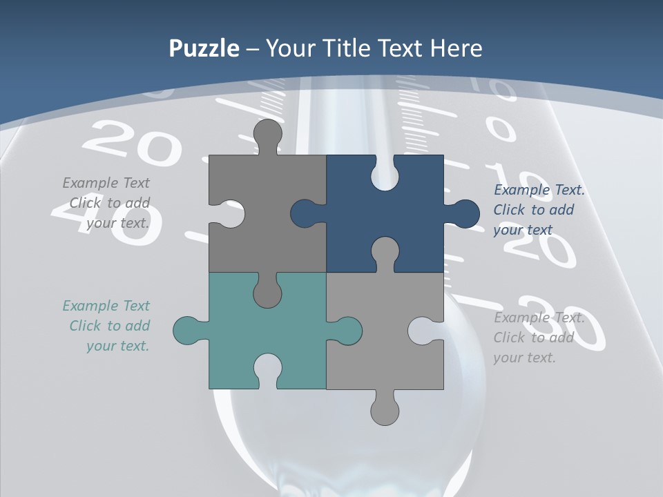 Elderly White Human PowerPoint Template