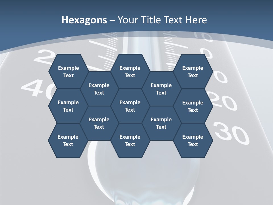 Elderly White Human PowerPoint Template