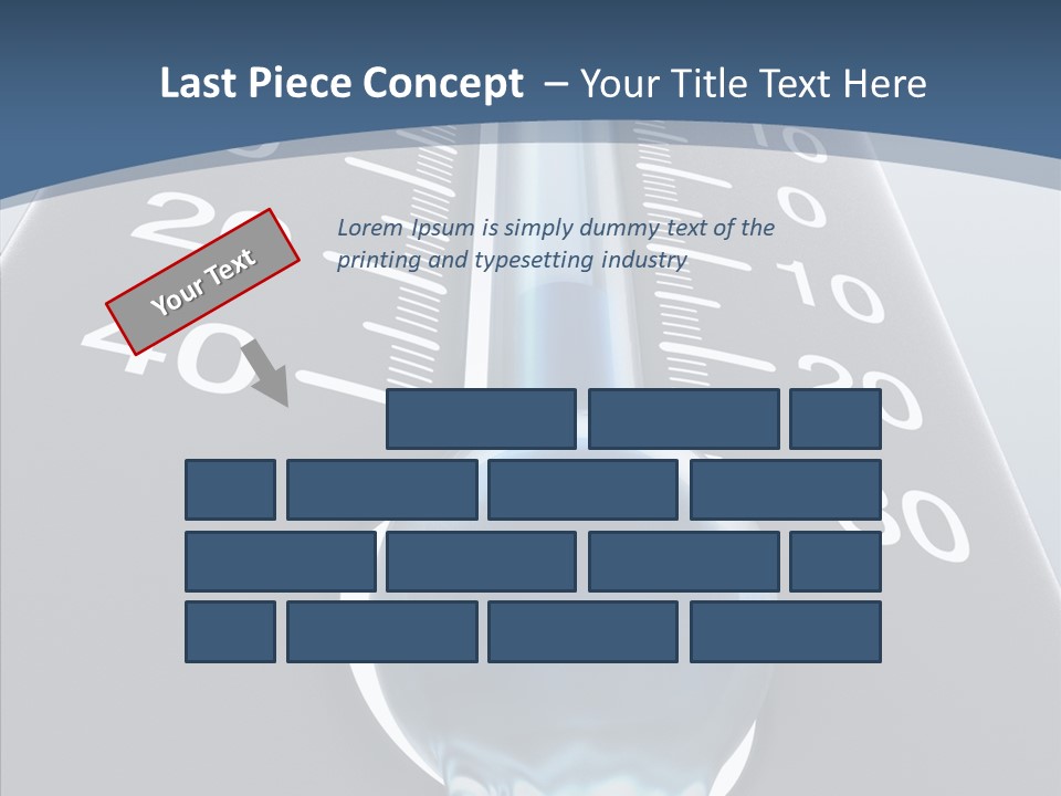 Elderly White Human PowerPoint Template