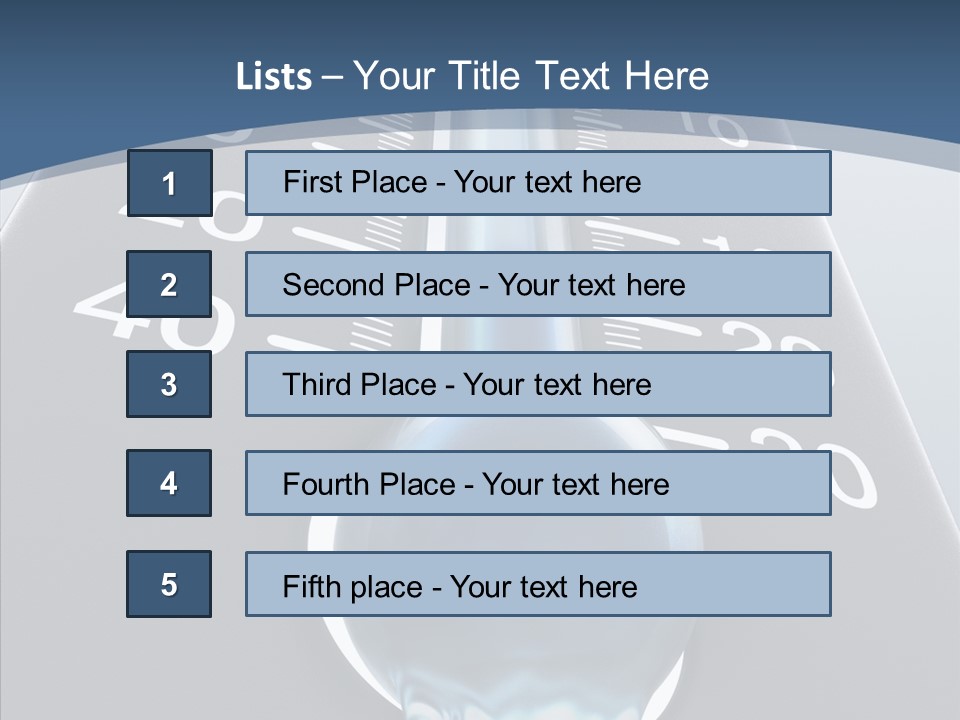 Elderly White Human PowerPoint Template