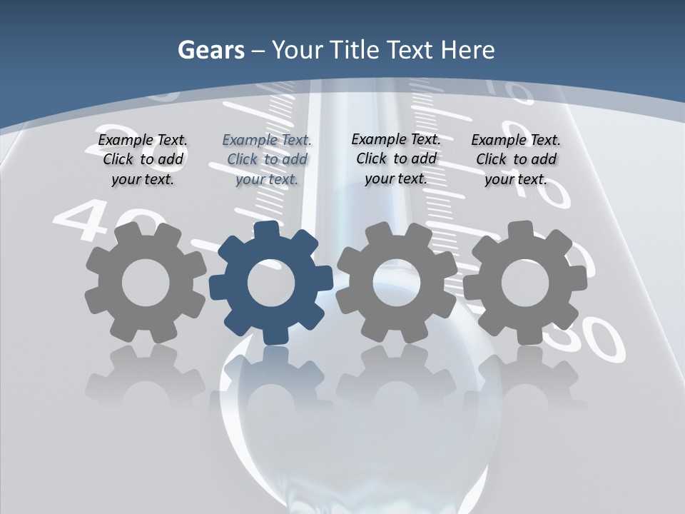 Elderly White Human PowerPoint Template