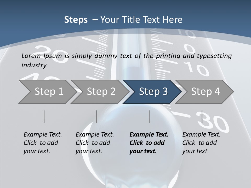 Elderly White Human PowerPoint Template