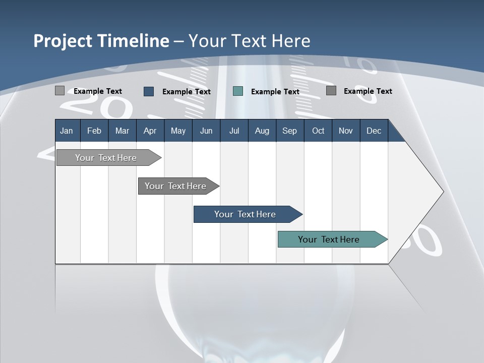 Elderly White Human PowerPoint Template