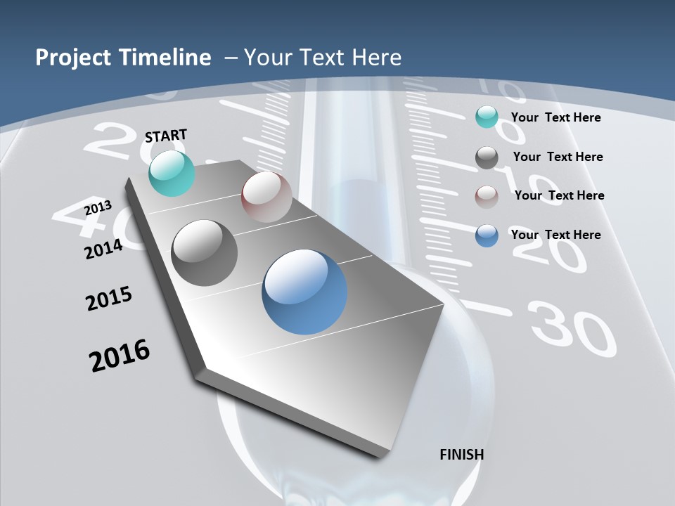 Elderly White Human PowerPoint Template