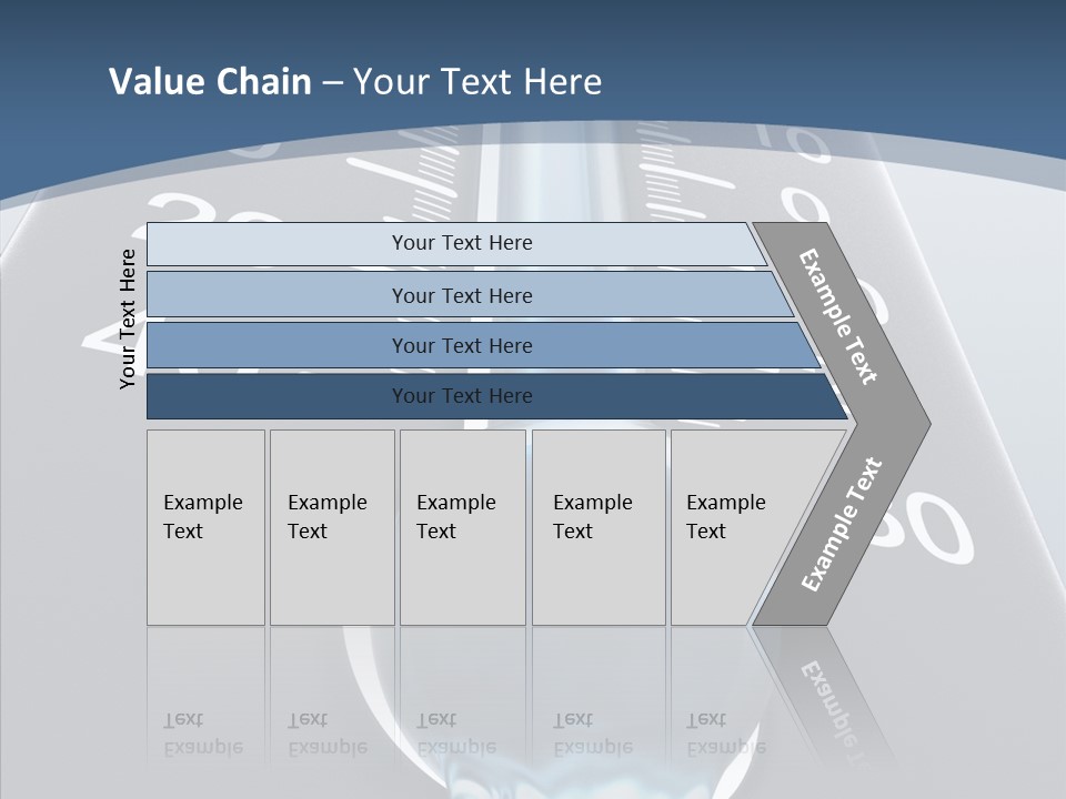 Elderly White Human PowerPoint Template