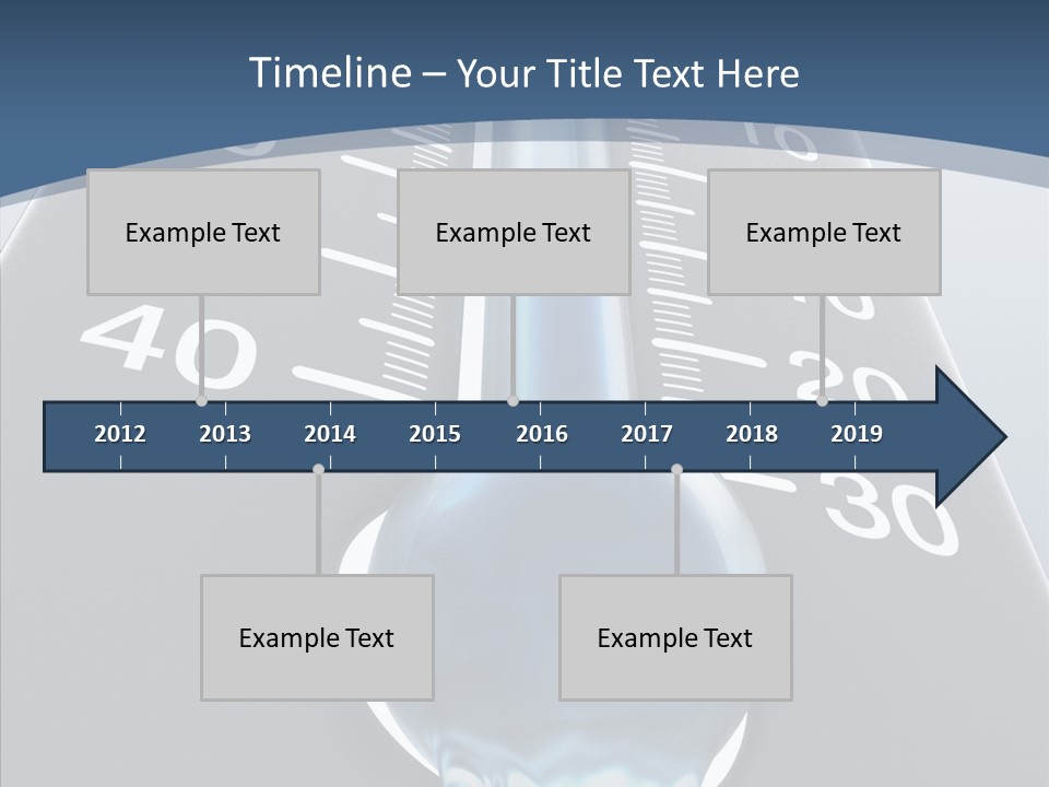 Elderly White Human PowerPoint Template