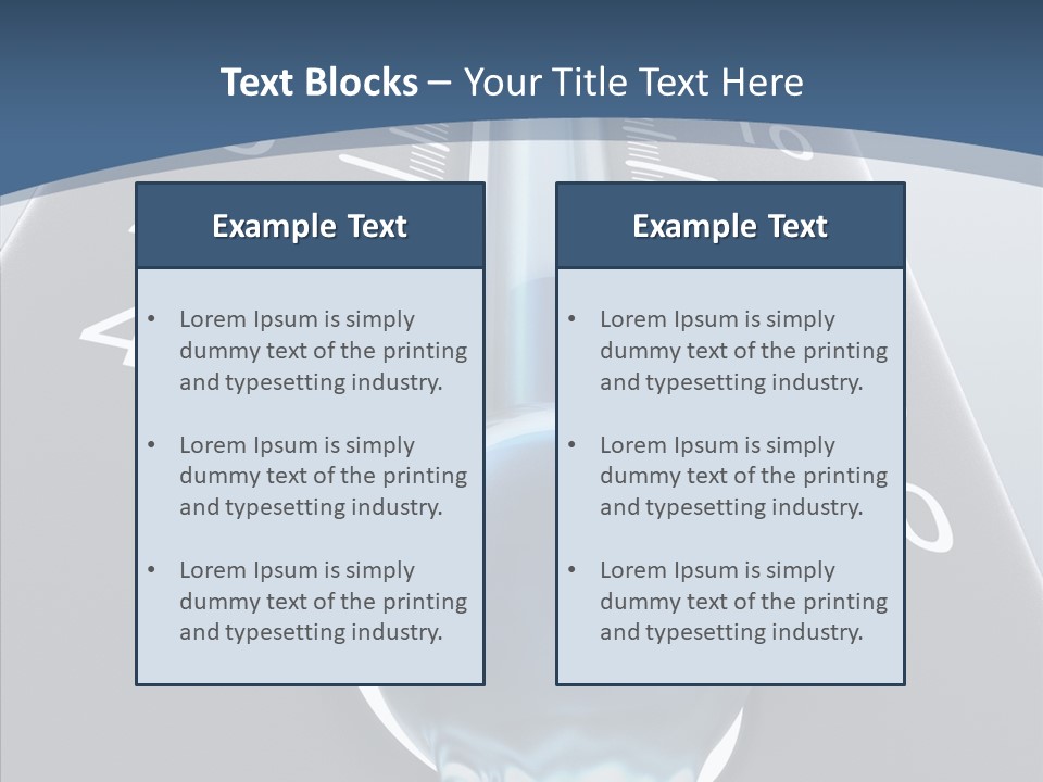 Elderly White Human PowerPoint Template